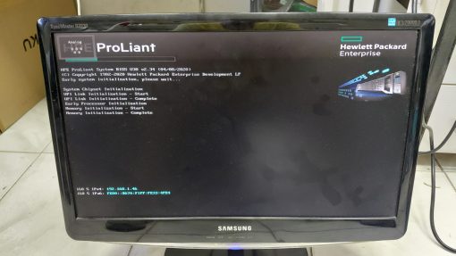 DL380 HPE başlangıç ekranı 2